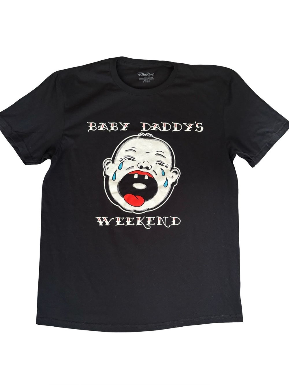 TITLE:

Elle King Baby Daddy’s Weekend 2024 Tour T-Shirt Black Large Concert Tee